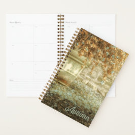 Rustieke herfsttuin planner