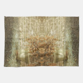 Rustieke herfsttuin theedoek (Horizontaal)