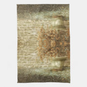 Rustieke herfsttuin theedoek (Verticaal)