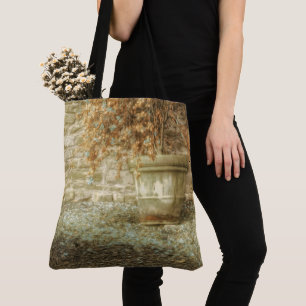 Rustieke herfsttuin tote bag