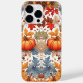 Rustieke herfstvibes geschilderde pompoenen Case-Mate iPhone case (Achterkant)