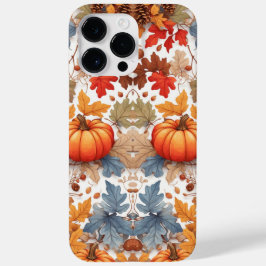 Rustieke herfstvibes geschilderde pompoenen Case-Mate iPhone 14 pro max hoesje