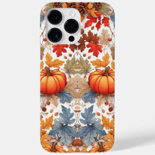 Rustieke herfstvibes geschilderde pompoenen Case-Mate iPhone 14 pro max hoesje