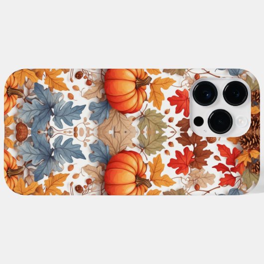 Rustieke herfstvibes geschilderde pompoenen Case-Mate iPhone case (Achterkant (horizontaal))