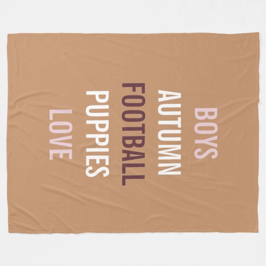 Rustieke herfstwind staartgate showerfeest knus fleece deken (Voorkant (Horizontaal))