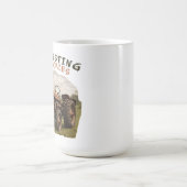 Rustieke herinnering: trekker embleem koffiemok (Center)