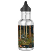 Rustieke herten boho bos bos groen waterfles  (Links)