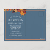 Rustieke Highland Koe Vriendschapsviering Nodig Br Briefkaart (Achterkant)