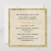 Rustieke Hoefijzers Noodlijdend BG SQ Afstuderen Kaart (Achterkant)