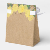 Rustieke hoofd squeeze citroenen bruidsmeisjesfees bedankdoosjes (Achterkant)