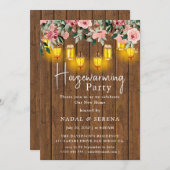 Rustieke Housewarming Party Home Sweet Home Kaart (Voorkant / Achterkant)