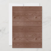 Rustieke Housewarming Party Home Sweet Home Kaart (Achterkant)