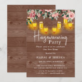 Rustieke Housewarming Party Home Sweet Home Kaart (Voorkant / Achterkant)