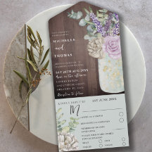 Rustieke Hout & Bloemige Eucalyptus Bruiloft