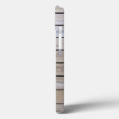 Rustieke Hout Initiaal Case-Mate iPhone Case (Achterkant / Links)