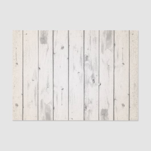 Rustieke Hout Shabby Chique Verweerde Schuur Board Tissuepapier (Voorkant)