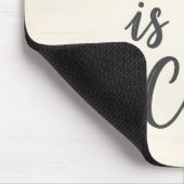 Rustieke Houten Achtergrond Inspirerende Typografi Muismat (Hoek)