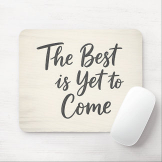 Rustieke Houten Achtergrond Inspirerende Typografi Muismat