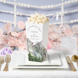 Rustieke Houten Bergbos Dennen Huwelijk Bedankdoosjes