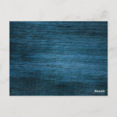 Rustieke houten bessen Kerst trouw uitnodiging (Achterkant)