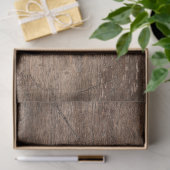 Rustieke houten decoupage tissuepapier (Geschenk)