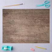 Rustieke houten decoupage tissuepapier (Craft)