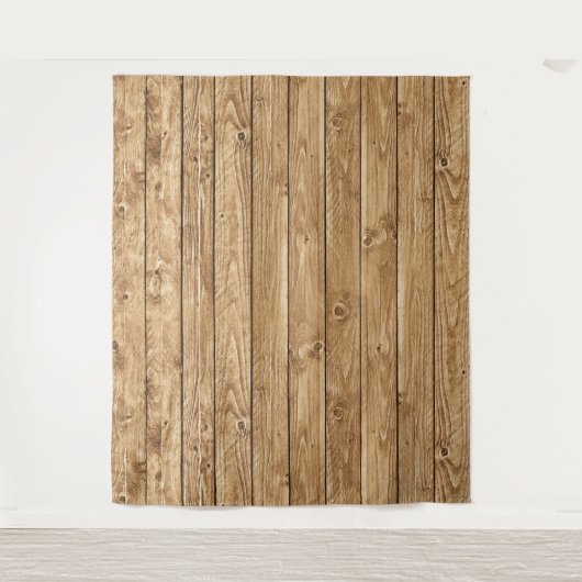 Rustieke houten fotobackdrop-tapijt wandkleed (Voorkant)