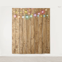Rustieke houten fotobackdrop wandtapijt wandkleed