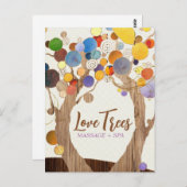 Rustieke Houten Graan Bomen Business Briefkaart (Voorkant / Achterkant)