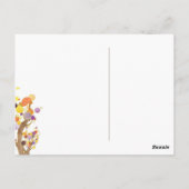 Rustieke Houten Graan Bomen Business Briefkaart (Achterkant)