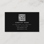 Rustieke Houten Hamer Huis Bouw Bouw Visitekaartje (Achterkant)