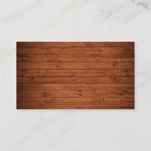 Rustieke Houten Kant Bruiloft Registry Invoegen Ka Informatiekaartje (Achterkant)