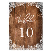 Rustieke Houten Kant Schuur Bruiloft Kaart (Achterkant)