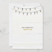 Rustieke houten laarzen, brouwsels en bubble paar  kaart (Achterkant)