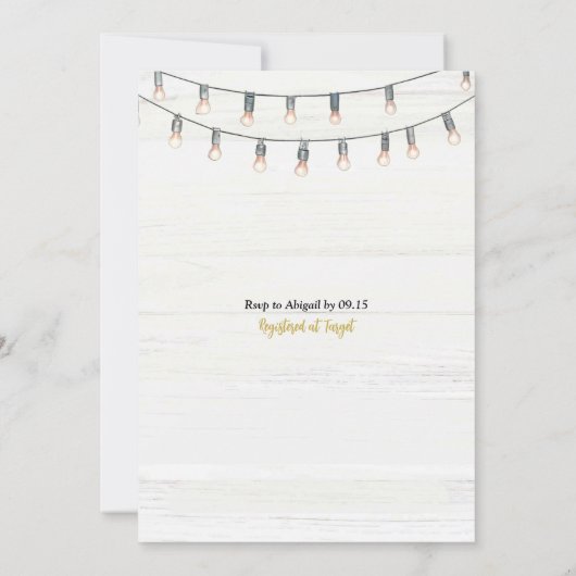 Rustieke houten laarzen, brouwsels en bubble paar  kaart (Achterkant)