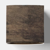 Rustieke Houten Land Kerstmis Notenkraker Bedankdoosjes (Bovenkant)