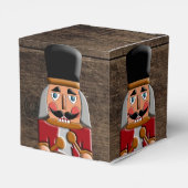 Rustieke Houten Land Kerstmis Notenkraker Bedankdoosjes (Achterkant)