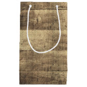 Rustieke houten land schuur boards Boerderij bruil Klein Cadeauzakje (Voorkant)