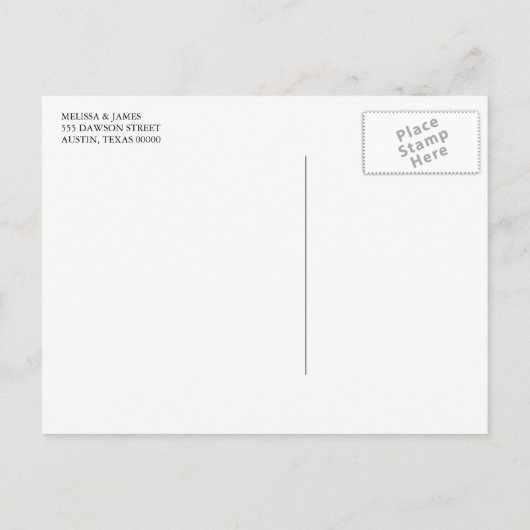 Rustieke houten metselaarlampjes sparen de datum aankondigingskaart (Achterkant)