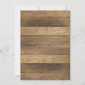 Rustieke Houten Metselaars Pot Zonnebloemen Lichtj Kaart (Achterkant)