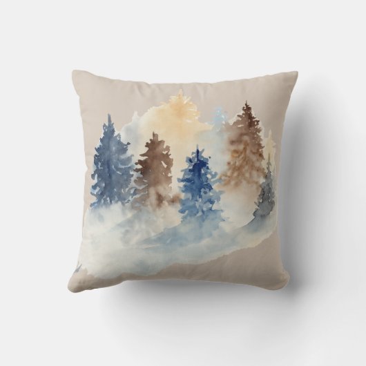 Rustieke houten plak foto bruiloft monogram kussen (Achterkant)