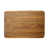 Rustieke Houten Plank Badmat – Natuurlijke & Absor (Voorkant)