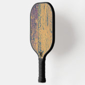 Rustieke houten plank Modern Monogram Pickleball Paddle (Links)