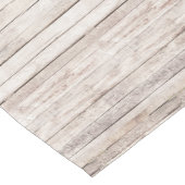 Rustieke houten planken witgewassen versleten schu korte tafelloper (Hoek)