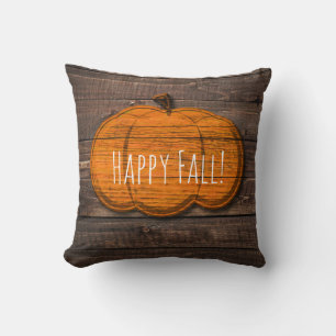 Rustieke Houten Pompoen Halloween Herfst Huisdecor Kussen
