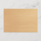 Rustieke Houten Rode Bloem Potten Veiligheidsmaatr Informatiekaartje (Achterkant)