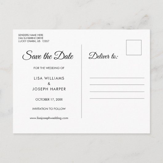 Rustieke Houten Save the Date Kalender Rode Liefde Aankondigingskaart (Achterkant)