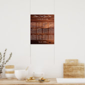 Rustieke Houten Schuur Graan Huwelijk Poster (Keuken)