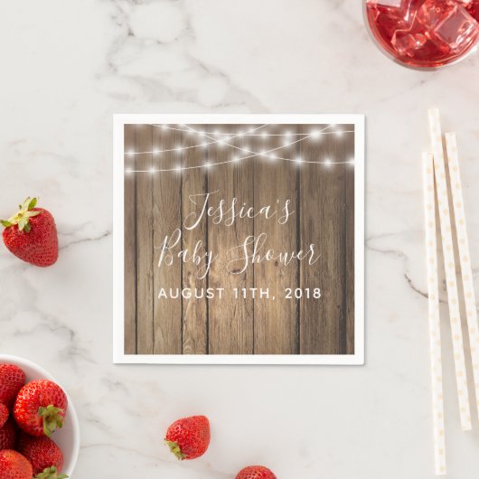 Rustieke houten schuur landverlichting evenement s servet (Insitu)