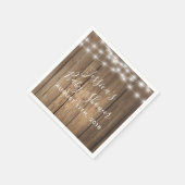 Rustieke houten schuur landverlichting evenement s servet (Hoek)